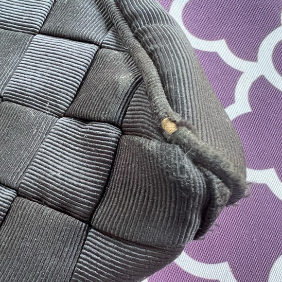 Women’s Lisette Black cloth shoulder strap bag - Picture 2 of 3